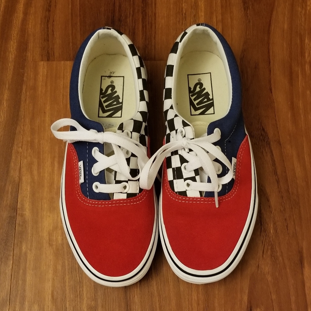 NWOT Patchwork Vans - Picture 5 of 7